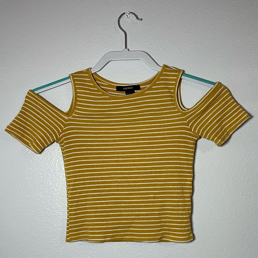 Stripped crop top